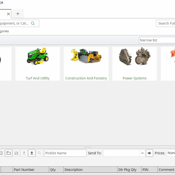 John Deere HItachi Parts Advisor 2025